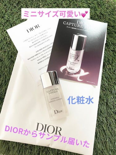 カプチュール トータル インテンシブ エッセンス ローション/Dior/化粧水を使ったクチコミ（1枚目）