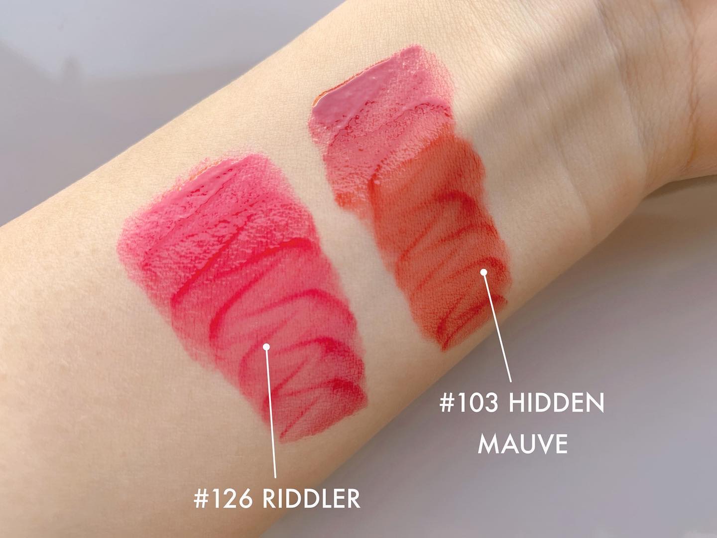 センシュアル フィッティング グロウ ティント 126 リドラー/HERA/リップティントを使ったクチコミ（3枚目）