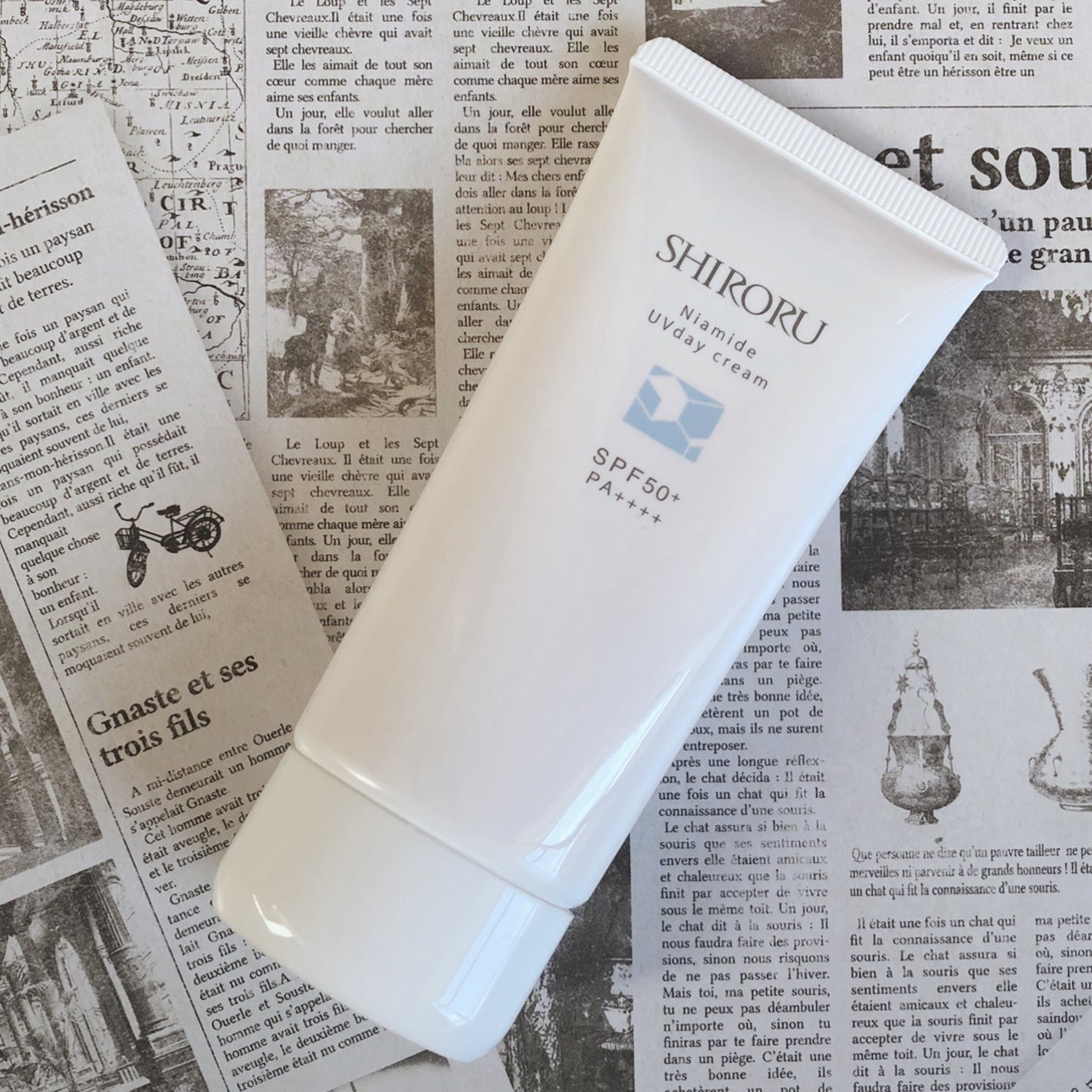 ナイアミドUVデイクリーム/SHIRORU/日焼け止めクリームを使ったクチコミ(1枚目)