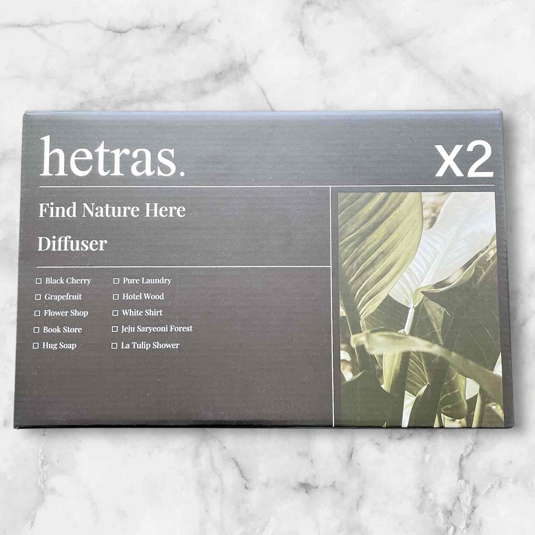 プレミアムディフューザー/hetras/ルームフレグランスを使ったクチコミ（2枚目）