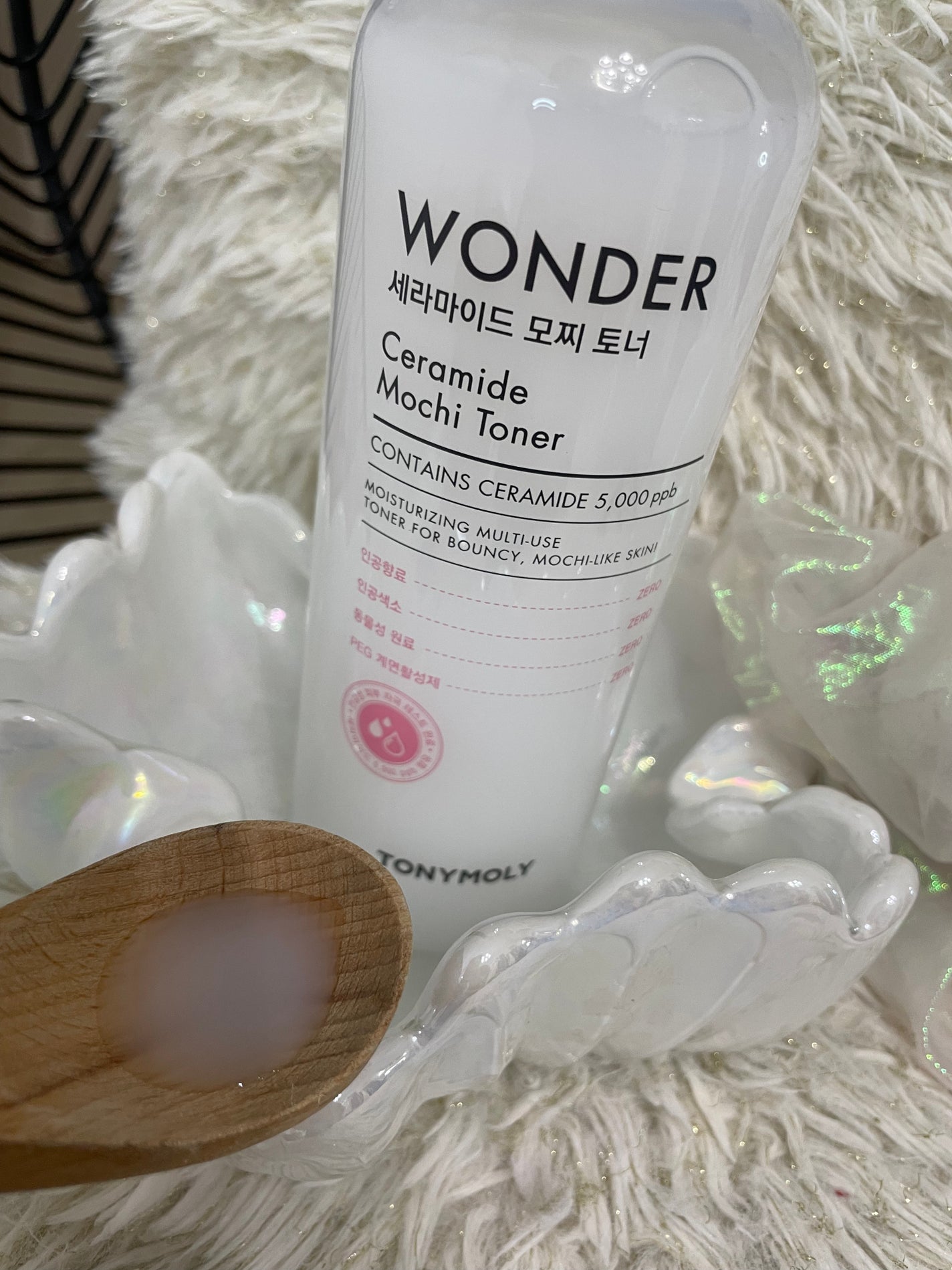 Wonder Ceramide Mochi Toner(トニーモリーワンダーCモチトナー)/TONYMOLY/化粧水を使ったクチコミ(4枚目)