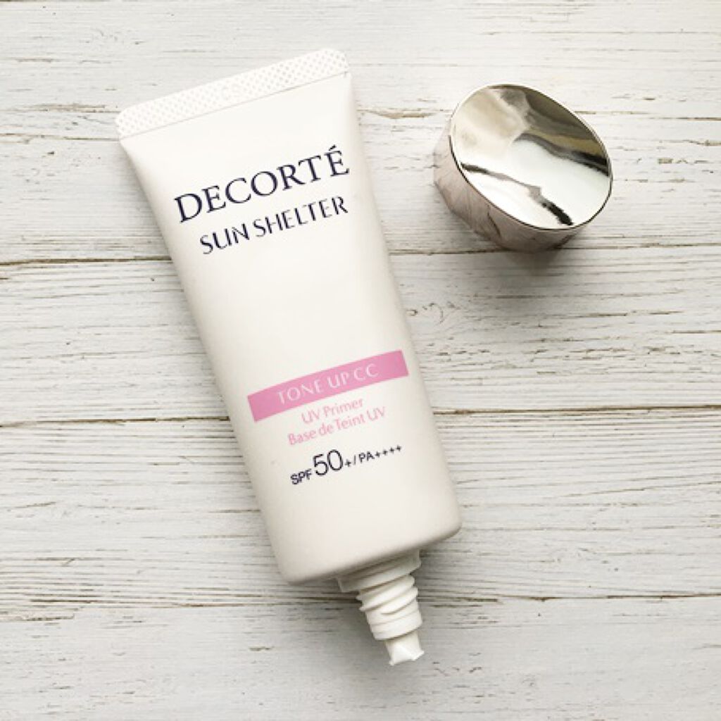 サンシェルター トーンアップCC/DECORTÉ/CCクリームを使ったクチコミ(1枚目)