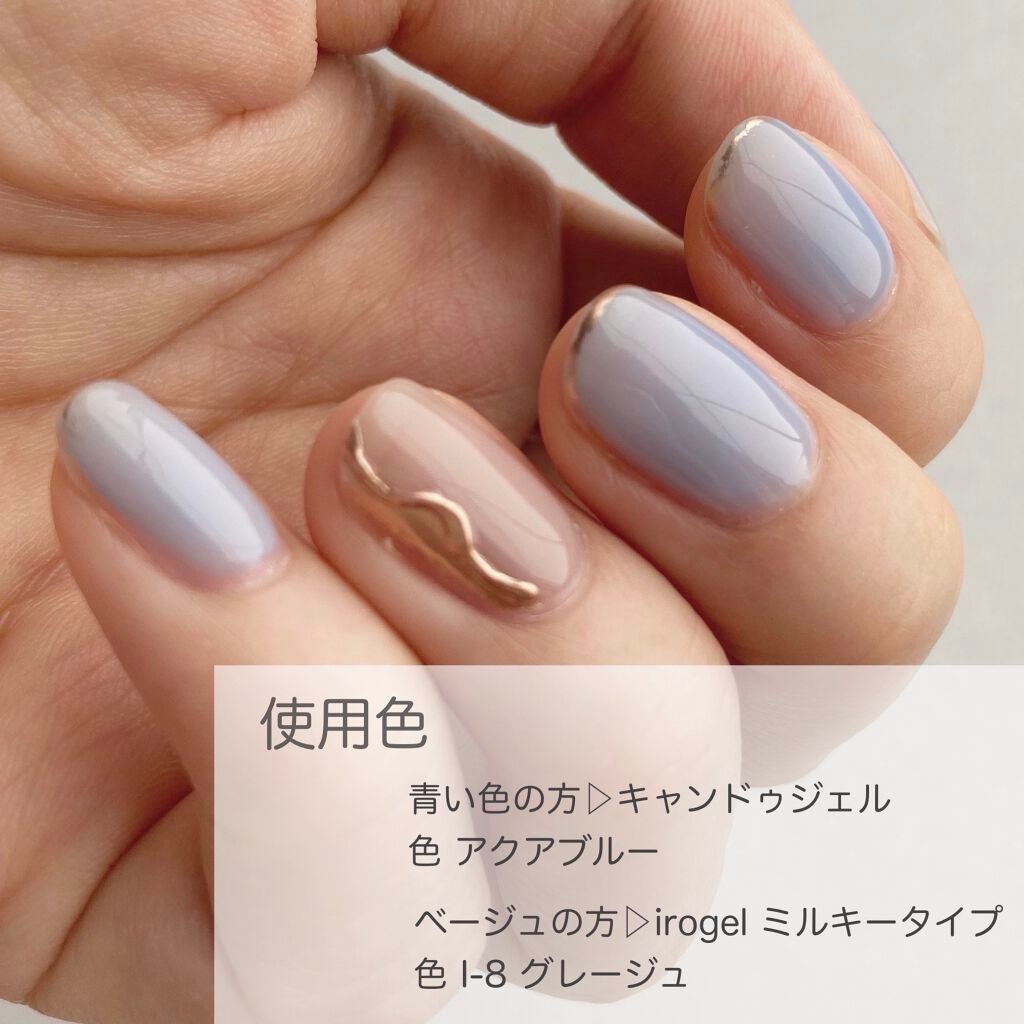 パル カラージェル/キャンドゥ/ジェルネイルを使ったクチコミ(2枚目)