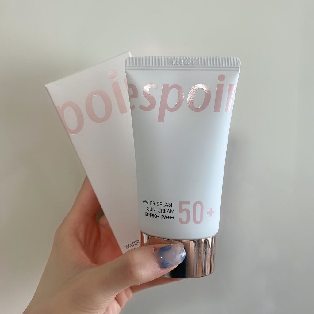 ウォータースプラッシュサンクリーム/espoir/日焼け止め・UVケアを使ったクチコミ（1枚目）