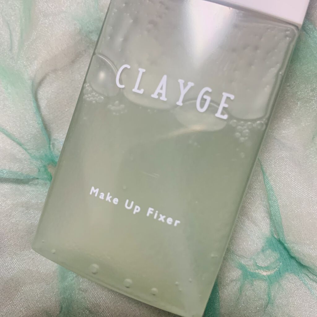 メイクアップフィクサー/CLAYGE/フィックスミストを使ったクチコミ（3枚目）