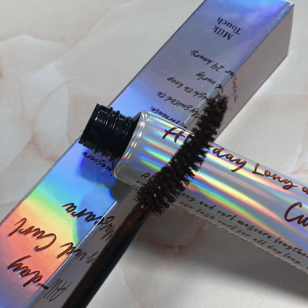 オールデイ ロング アンド カール マスカラ/Milk Touch/マスカラを使ったクチコミ（2枚目）