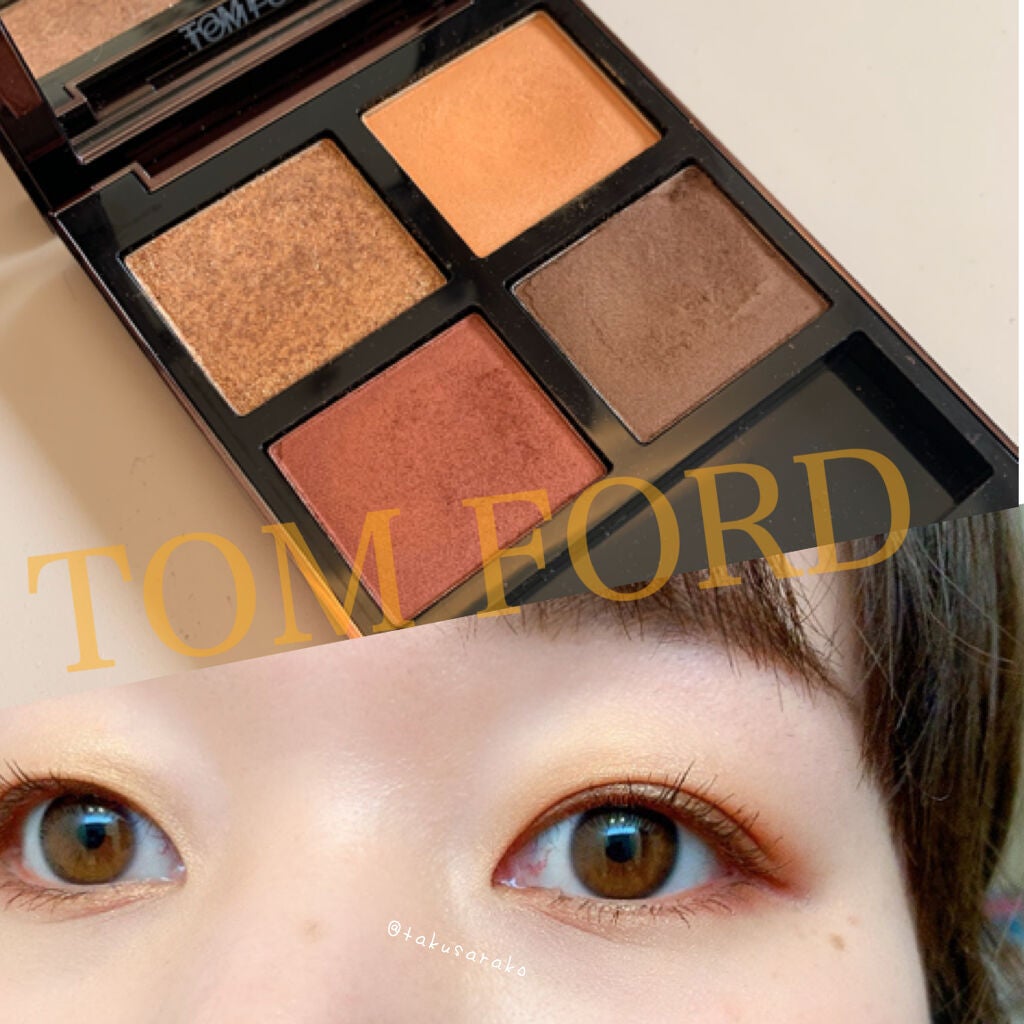 アイ カラー クォード/TOM FORD BEAUTY/アイシャドウパレットを使ったクチコミ(1枚目)