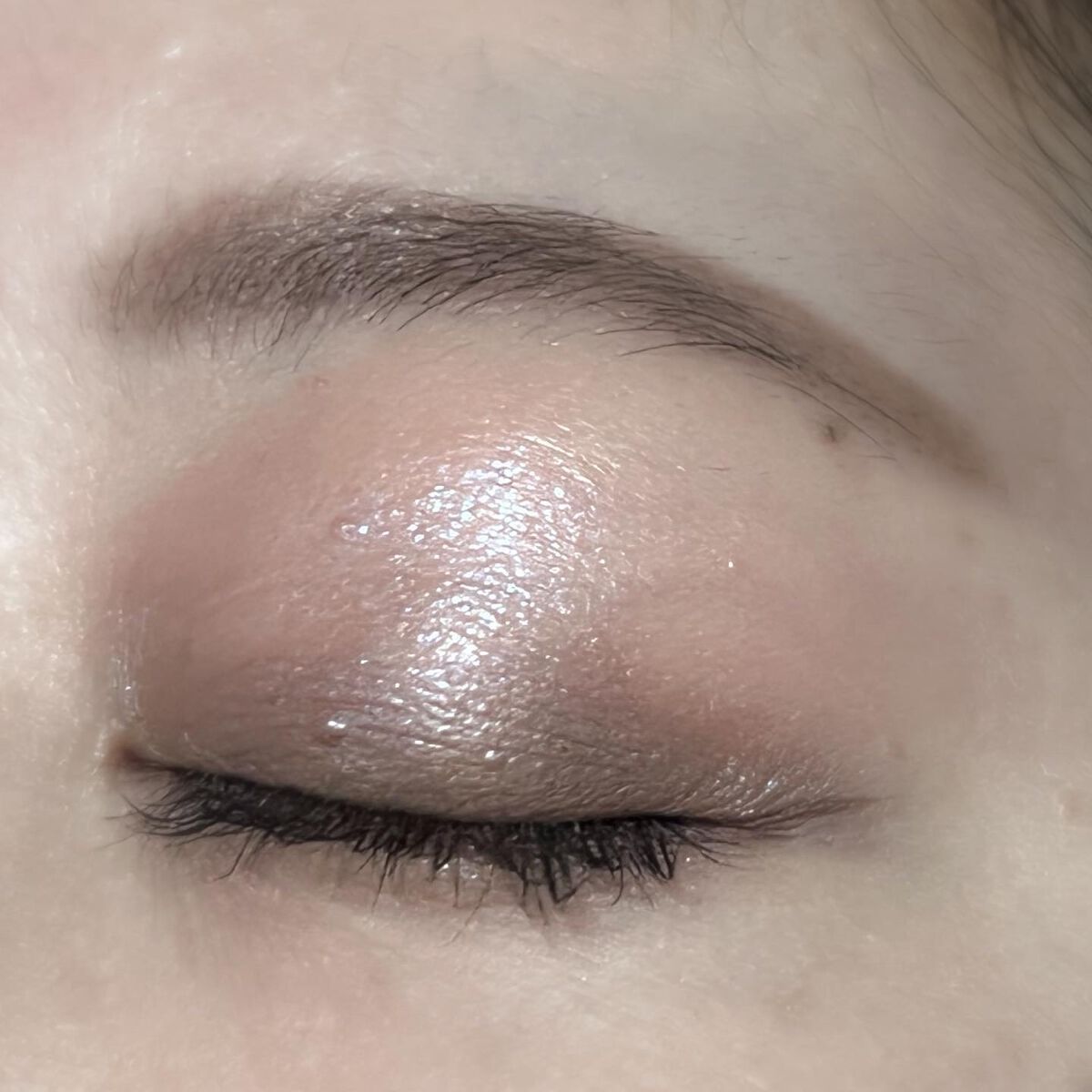 アディクション ザ アイシャドウ スパークル/ADDICTION/単色アイシャドウを使ったクチコミ(3枚目)