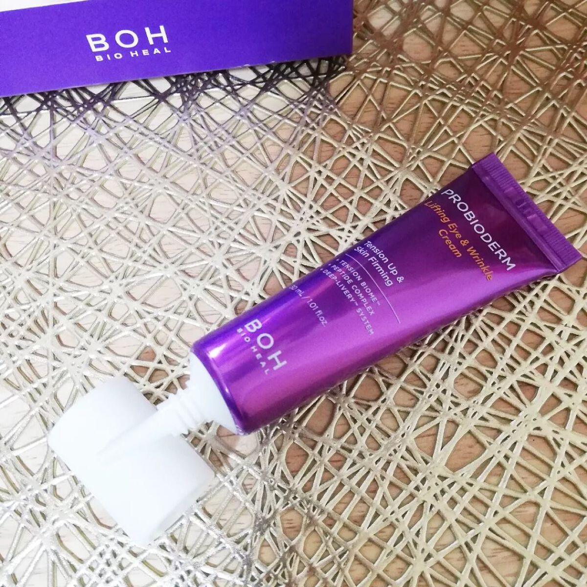 プロバイオダーム リフティング アイリンクルクリーム/BIOHEAL BOH/アイケア・アイクリームを使ったクチコミ(2枚目)