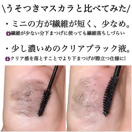 ピメル うそつきマスカラ/pdc/マスカラを使ったクチコミ(3枚目)