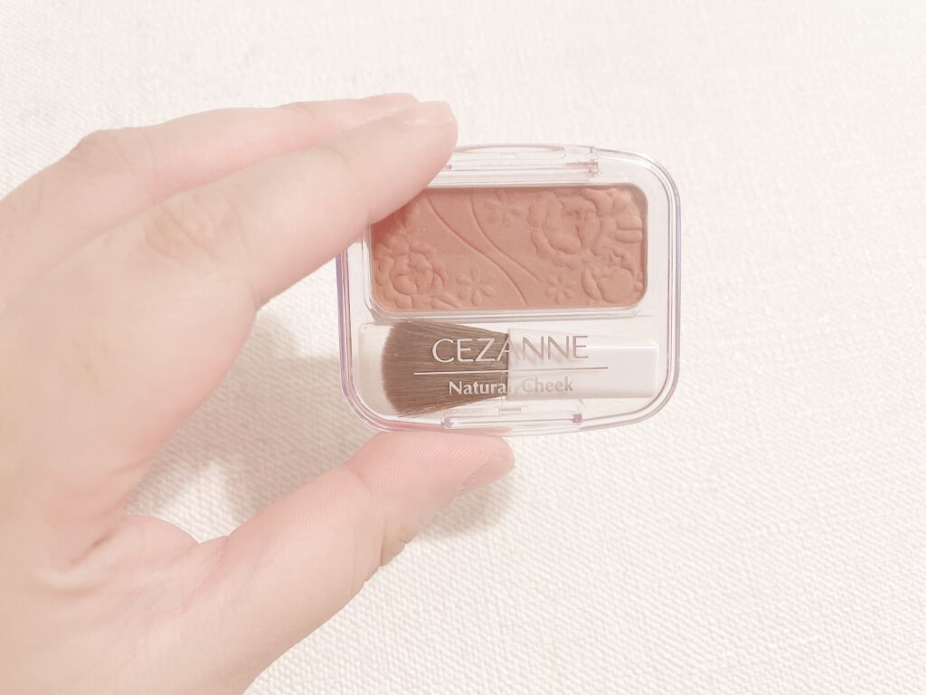 ナチュラル チークN/CEZANNE/パウダーチークを使ったクチコミ(1枚目)