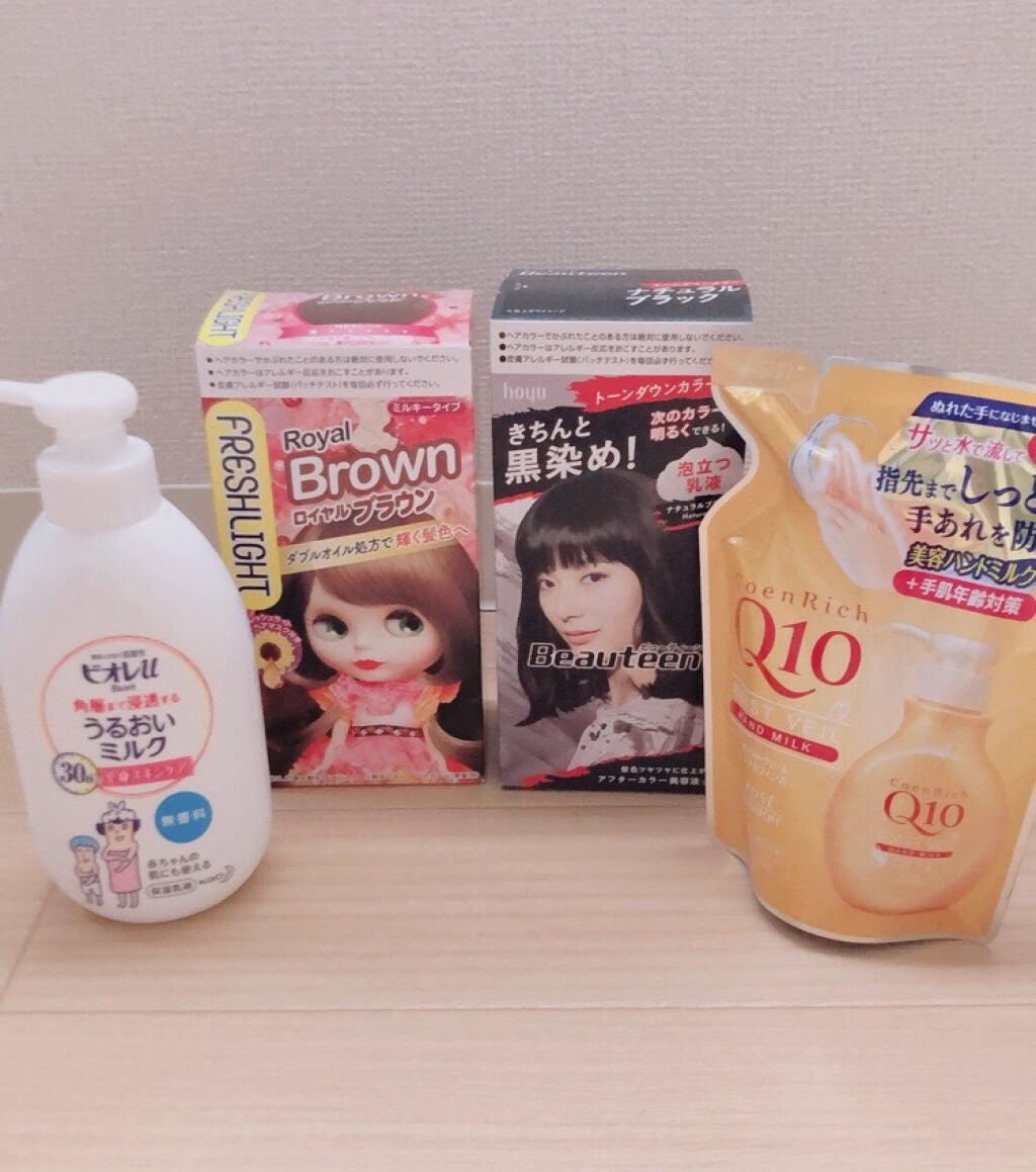 ミルキーヘアカラー/フレッシュライト/ヘアカラーを使ったクチコミ(1枚目)