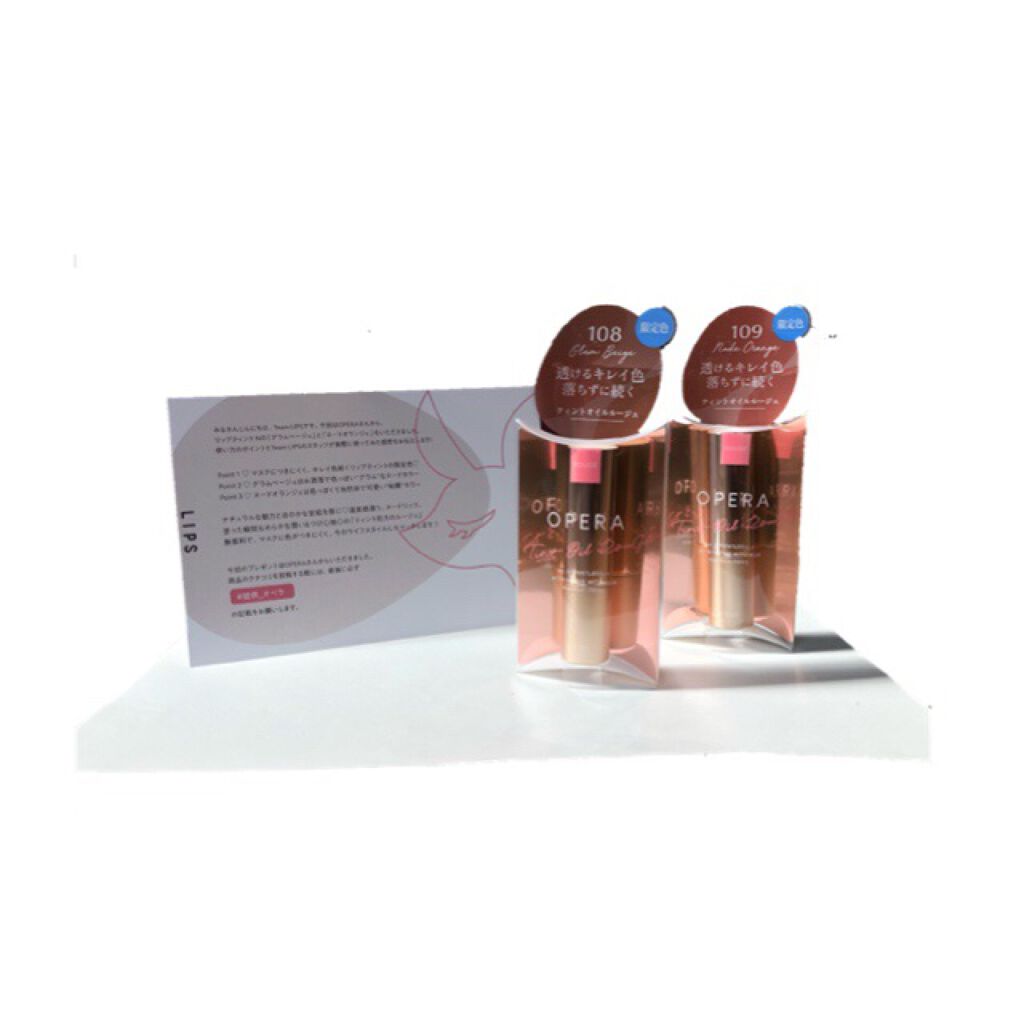 オペラ リップティント N/OPERA/リップティントを使ったクチコミ（2枚目）