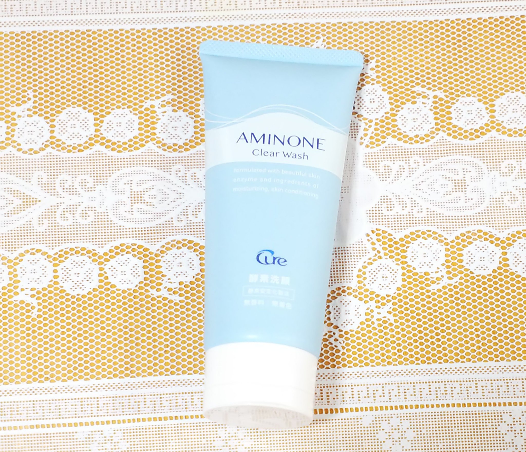 アミノネ クリアウォッシュ
お試しさせていただきました☺️

酵素（※1 プロテアーゼ：洗浄成分）配合で、毛穴の黒ずみ汚れ・角栓・ざらつき・くすみ（※2 古い角質による）を取り去り、透明感のあるつるつるすべすべなお肌に洗い上げます。

✼•