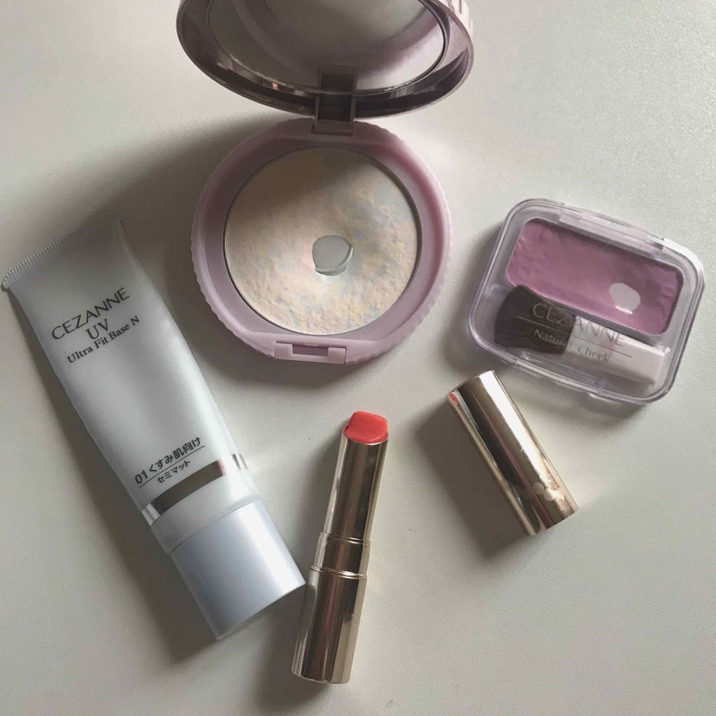 ナチュラル チークN/CEZANNE/パウダーチークを使ったクチコミ（3枚目）