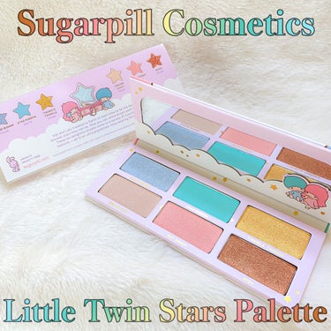 ▶︎SUGARPILL COSMETICS
Little Twin Stars Palette
(Beautylishで¥2090)

海外コスメ好きのお友達に教えてもらって
キキララのかわいい色合いに