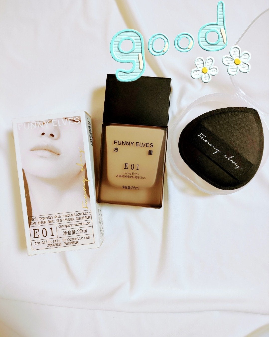 ロングウェア アクア ファンデーション/FUNNY ELVES方里/リキッドファンデーションを使ったクチコミ(6枚目)