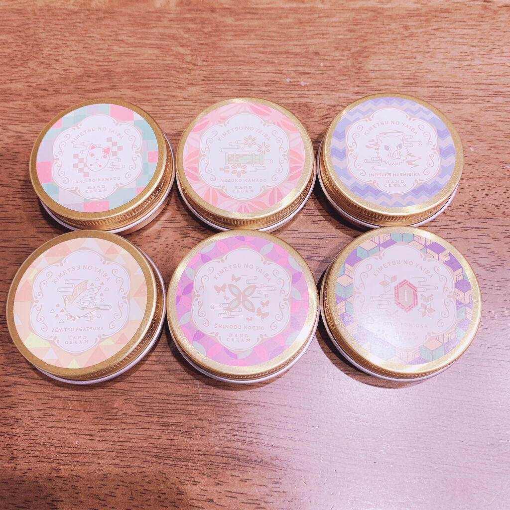 一番コフレ 鬼滅の刃 C賞ハンドクリーム/BANDAI SPIRITS/ハンドクリームを使ったクチコミ（1枚目）