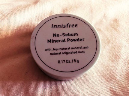 ノーセバム ミネラルパウダー/innisfree/ルースパウダーを使ったクチコミ(1枚目)
