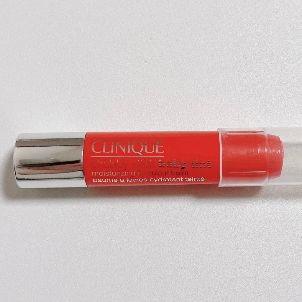チャビー スティック ティント モイスチャライジング リップ カラー バーム/CLINIQUE/リップティントを使ったクチコミ(1枚目)
