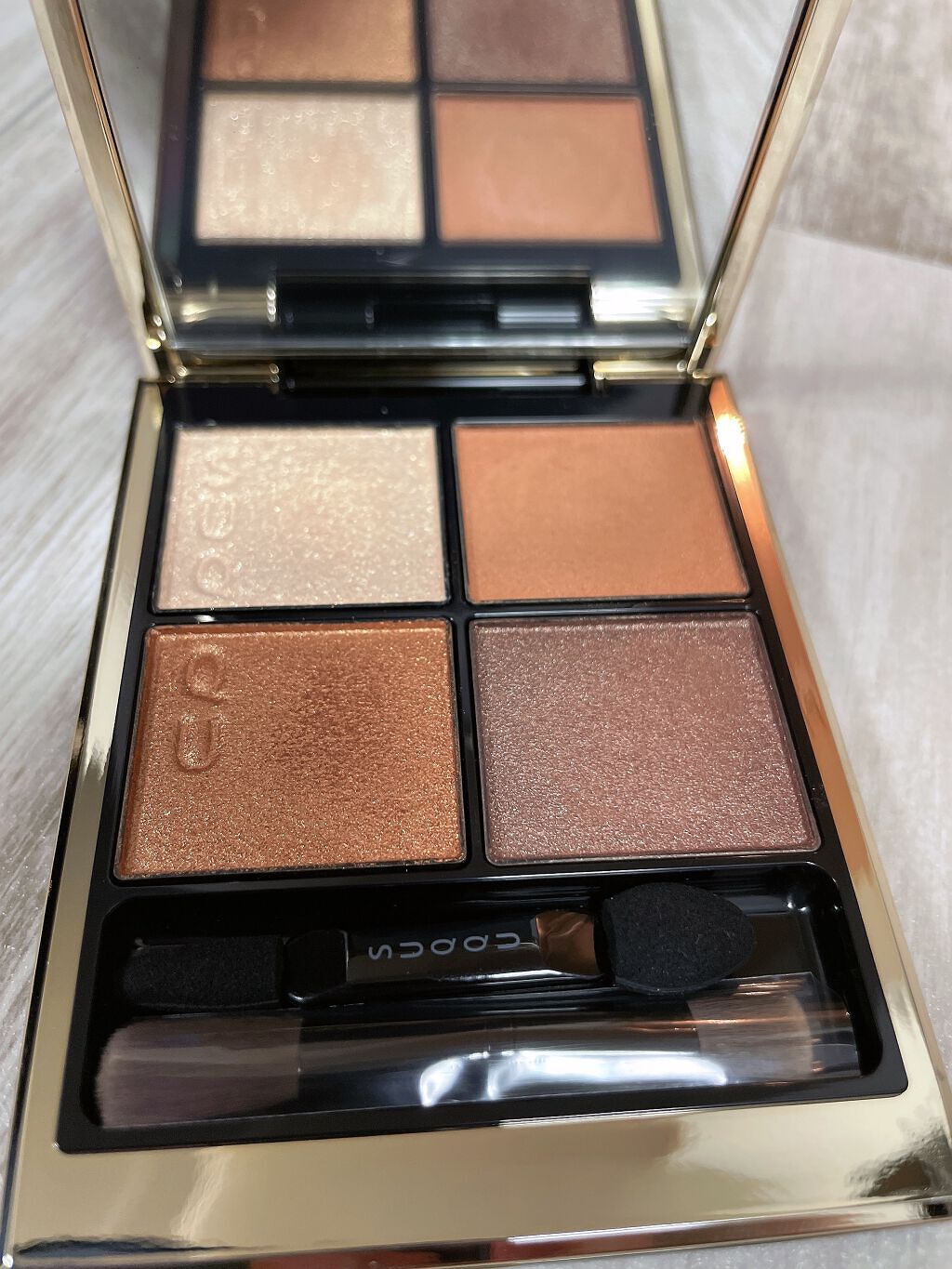 シグニチャー カラー アイズ/SUQQU/アイシャドウパレットを使ったクチコミ(5枚目)