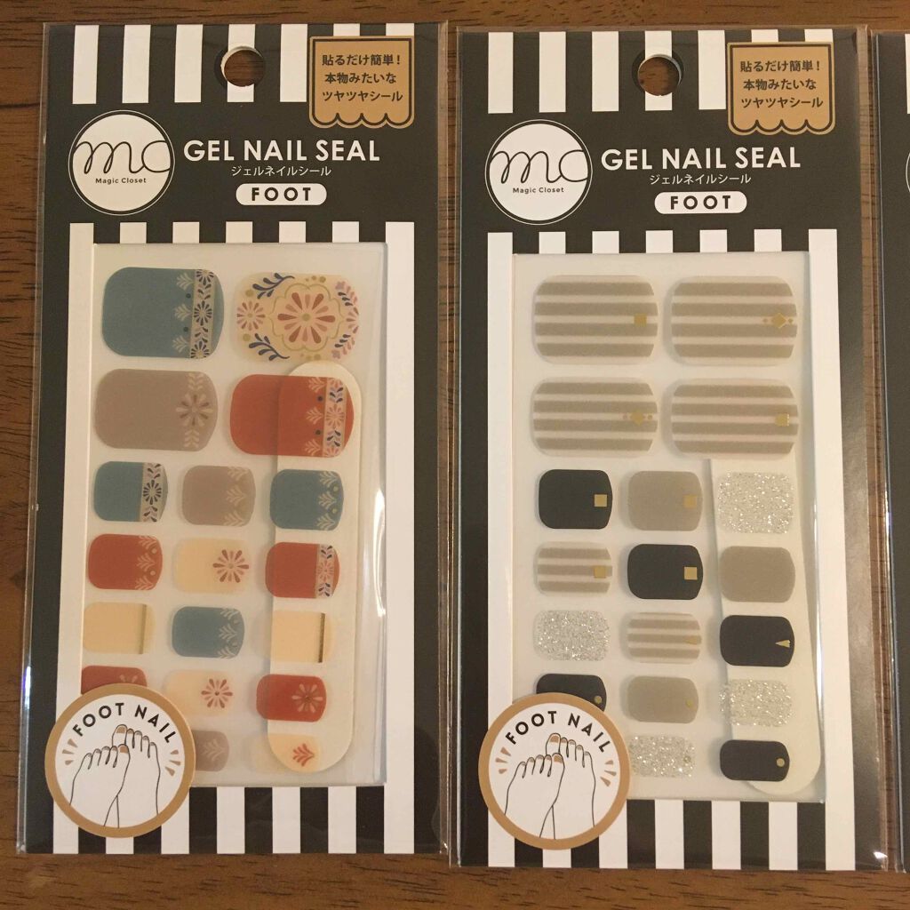 mc ジェルネイルシール/3COINS/ネイルシールを使ったクチコミ(1枚目)