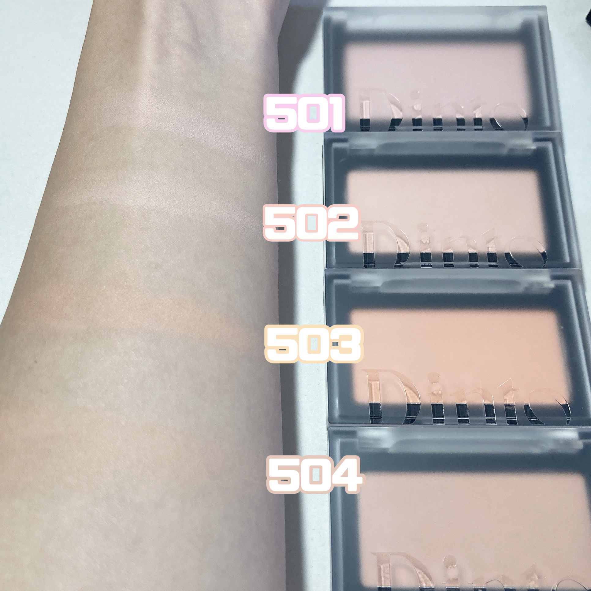 ブラーフィニシュブラッシャー 503 スファンキーカフカ/Dinto/パウダーチークを使ったクチコミ（3枚目）