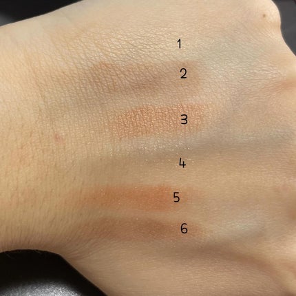 アイカラーパレット/heme/アイシャドウパレットを使ったクチコミ(4枚目)