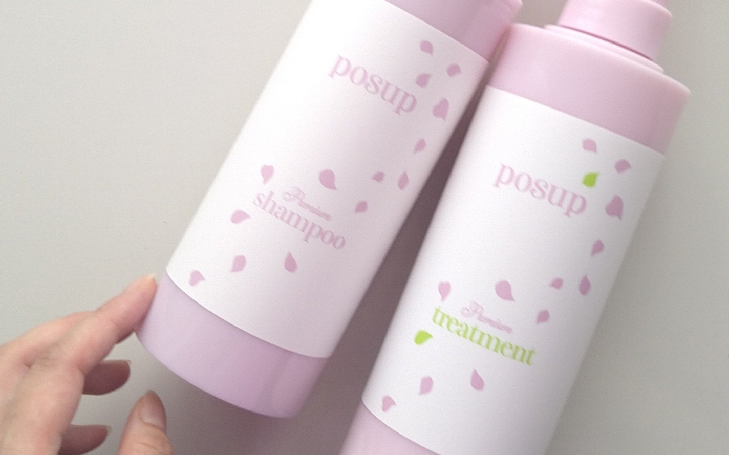 ポスプ プレミアムシャンプー/プレミアムトリートメント/posup/市販シャンプーを使ったクチコミ(1枚目)