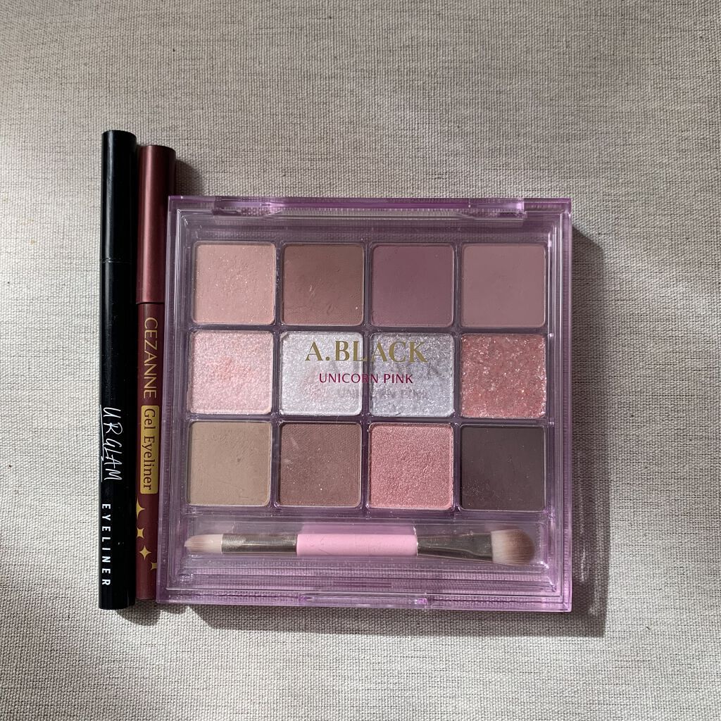 ジェルアイライナー/CEZANNE/ジェルアイライナーを使ったクチコミ（2枚目）