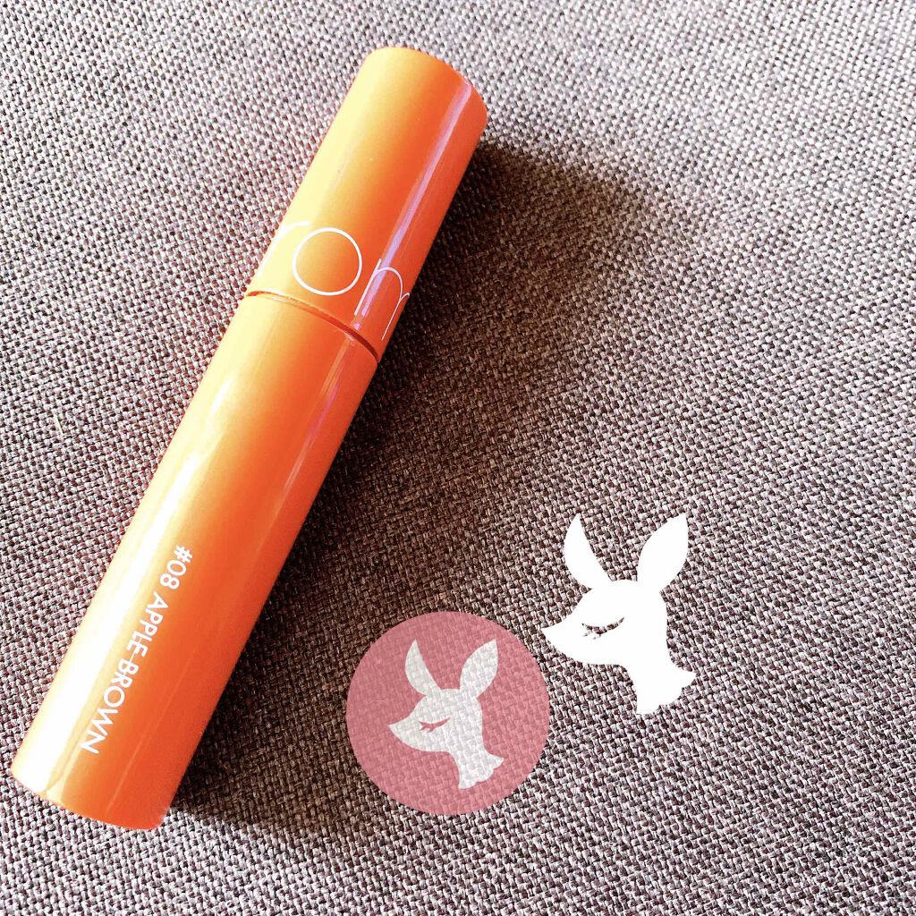 ジューシーラスティングティント/rom&nd/リップティントを使ったクチコミ(1枚目)