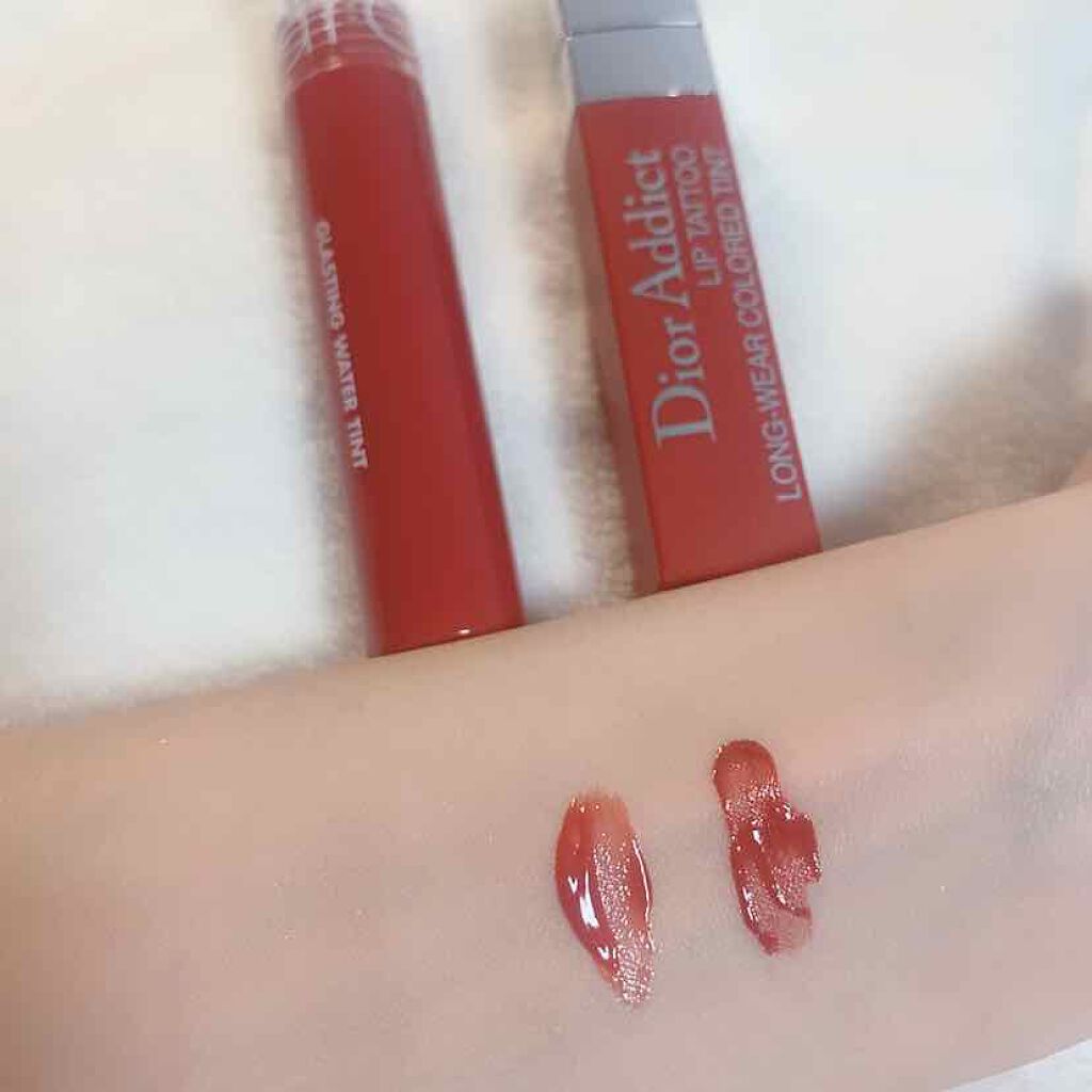 【旧】ディオール アディクト リップ ティント/Dior/リップグロスを使ったクチコミ（2枚目）