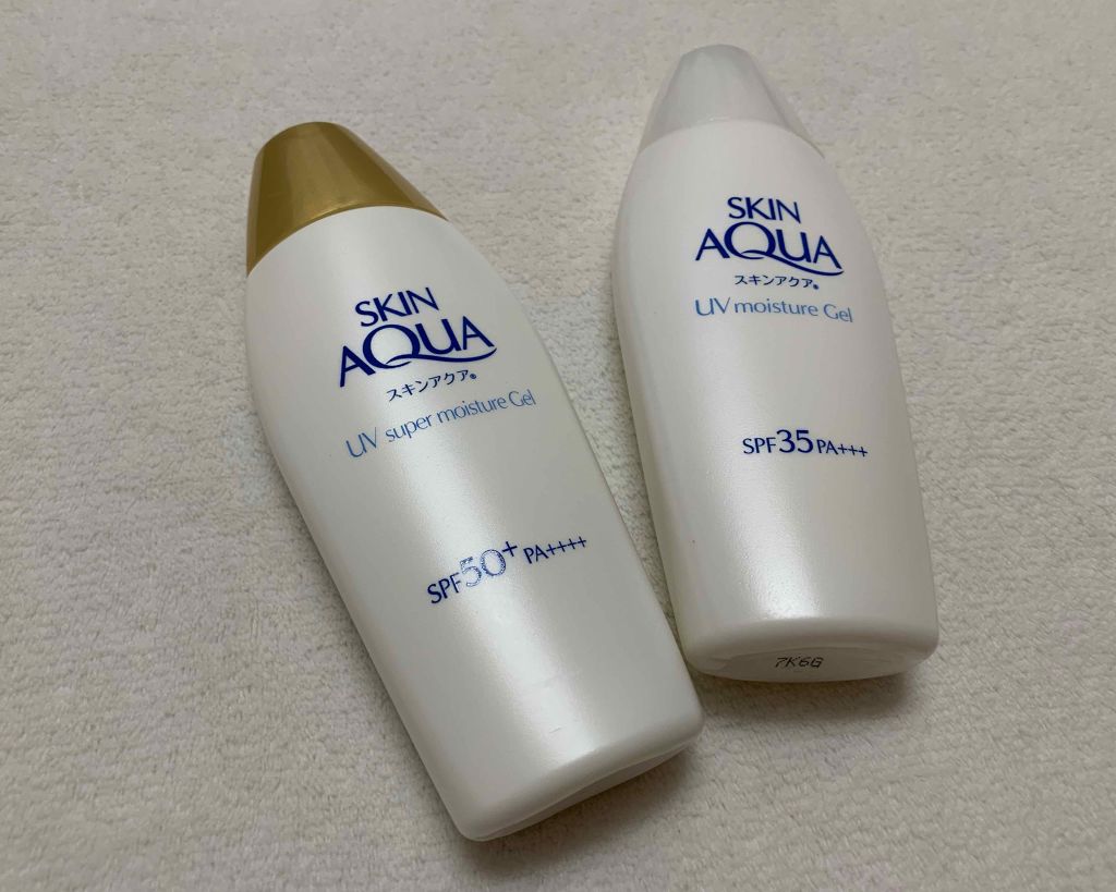 モイスチャージェル/スキンアクア/日焼け止めジェルを使ったクチコミ(1枚目)