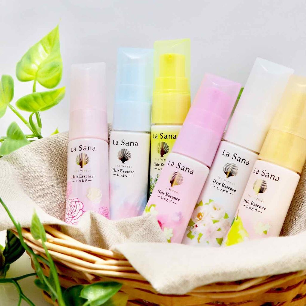 海藻 ヘア エッセンス しっとり/ラサーナ/ヘアオイルを使ったクチコミ（1枚目）