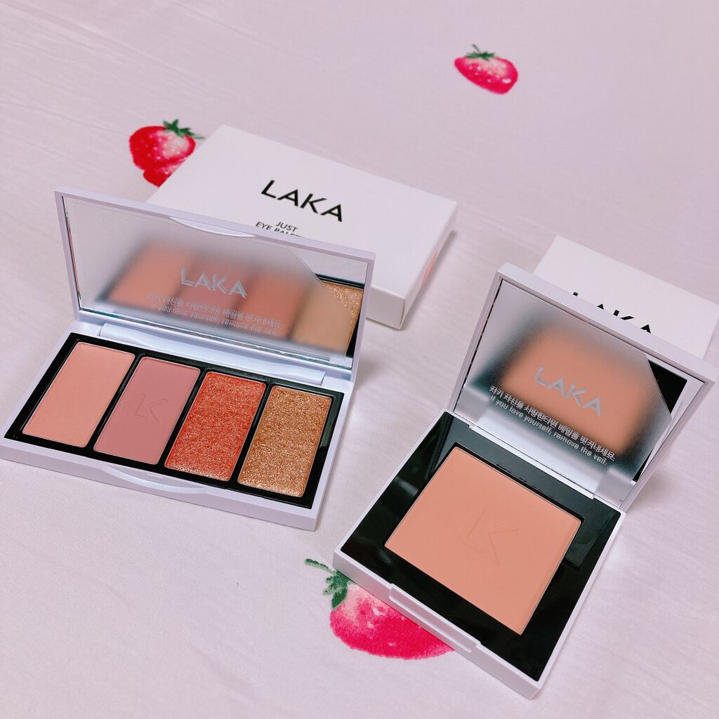 ジャストアイパレット/Laka/アイシャドウパレットを使ったクチコミ（1枚目）