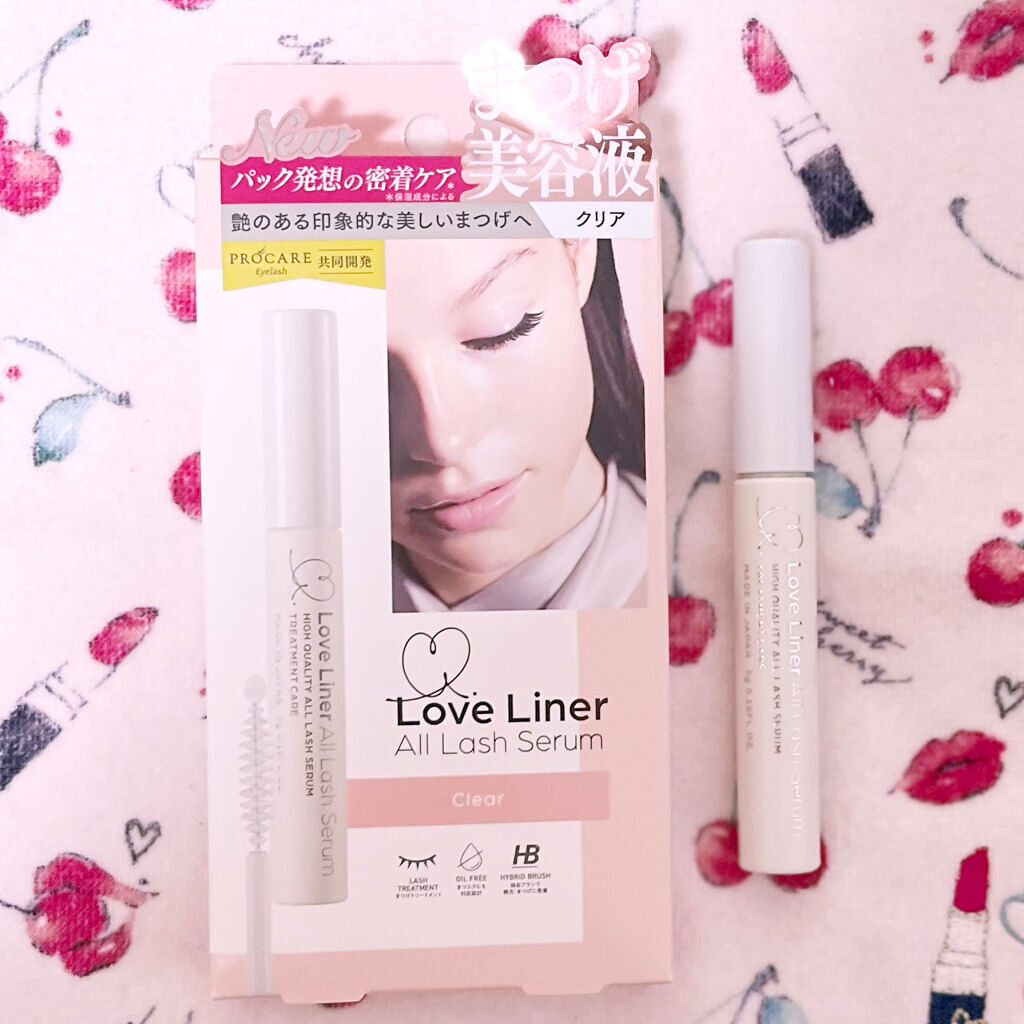 ラブ・ライナー オールラッシュ セラム＜まつげ美容液＞/ラブ・ライナー/まつげ美容液を使ったクチコミ（1枚目）