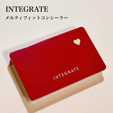 メルティフィットコンシーラー/インテグレート/パレットコンシーラーを使ったクチコミ（2枚目）