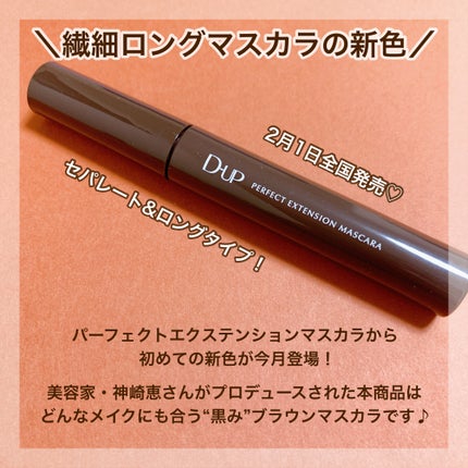 パーフェクトエクステンション マスカラ/D-UP/マスカラを使ったクチコミ(2枚目)