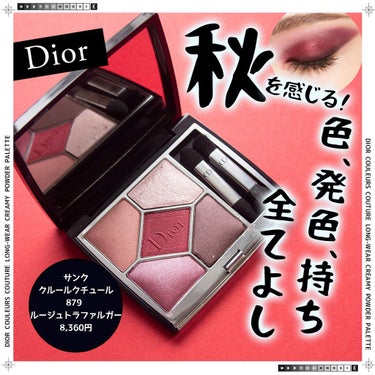 【旧】サンク クルール クチュール/Dior/アイシャドウパレットを使ったクチコミ（1枚目）