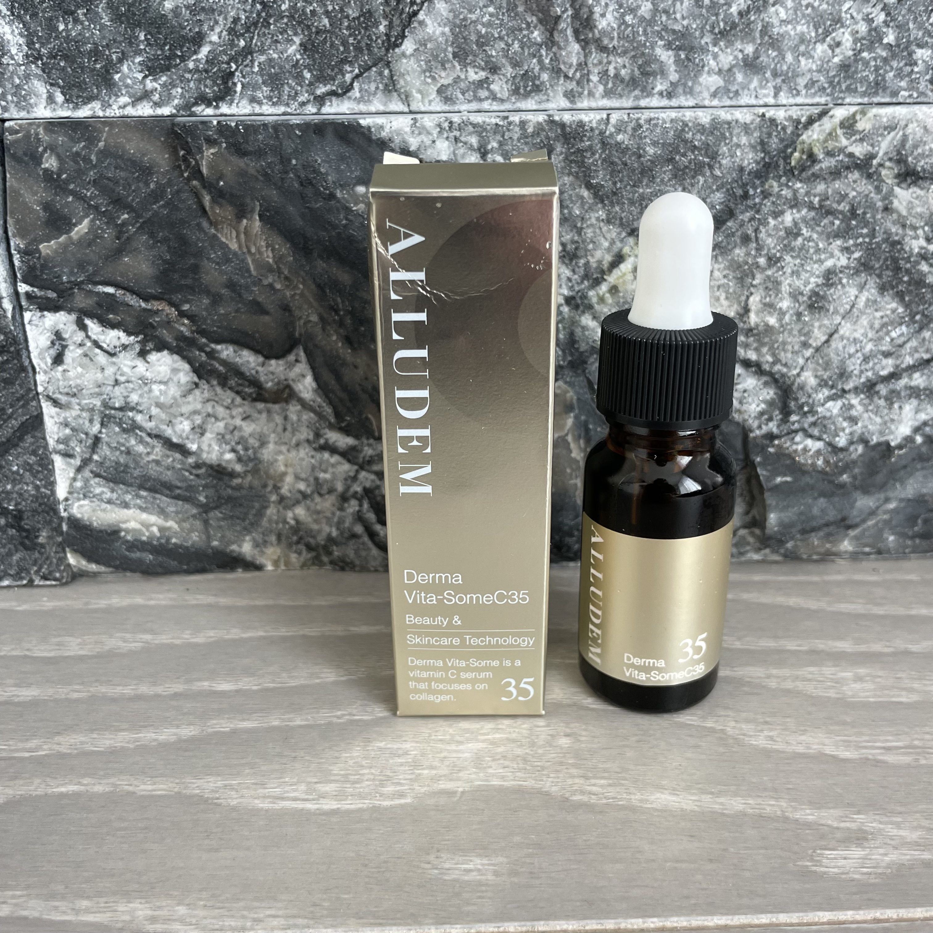 ダーマビタソームC35/ALLUDEM/美容液を使ったクチコミ（3枚目）