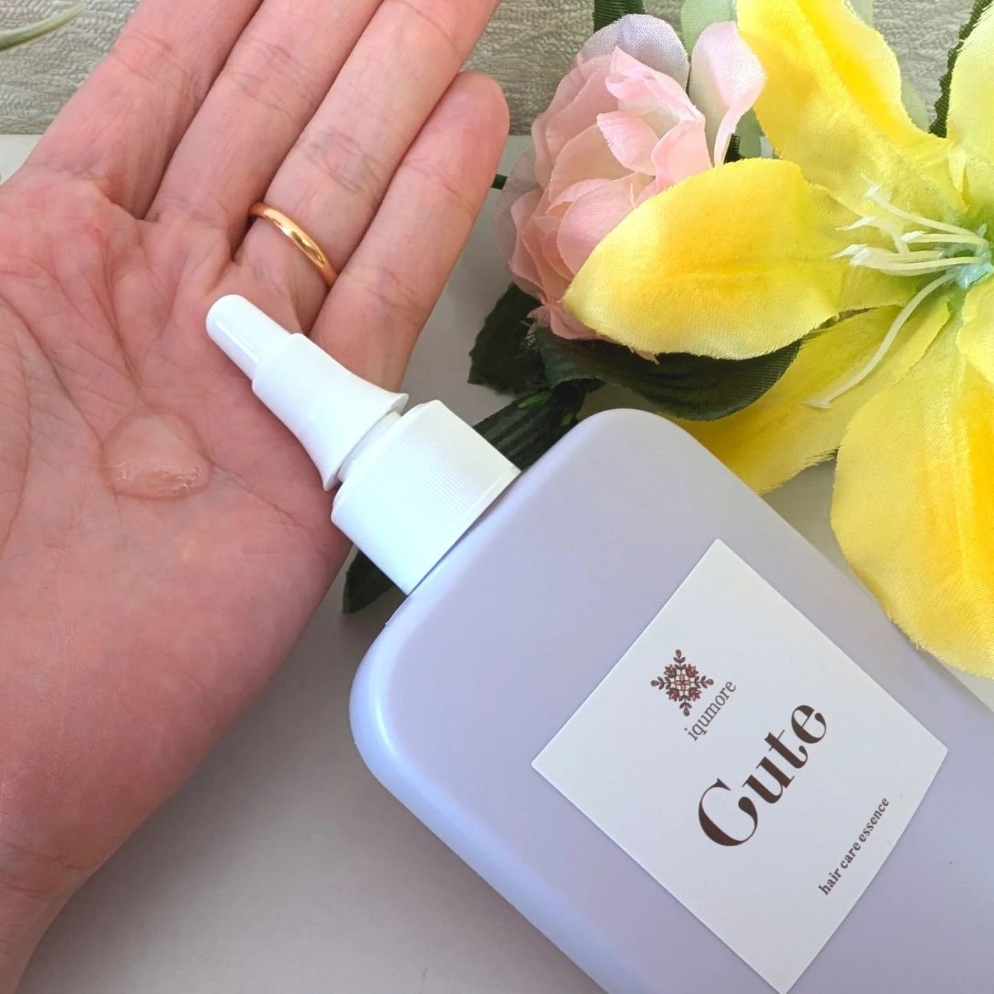 キュートヘアケアエッセンス/iqumore/頭皮ローションを使ったクチコミ(3枚目)