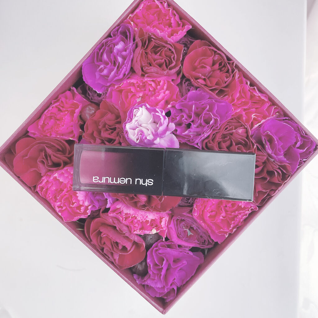  ルージュ アンリミテッド リキッド ラッカー/shu uemura/口紅を使ったクチコミ（1枚目）