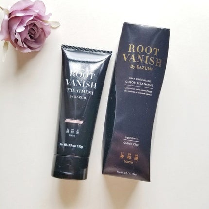 ROOT VANISH 白髪染めカラーシャンプー/ トリートメント/綺和美/市販シャンプーを使ったクチコミ(2枚目)