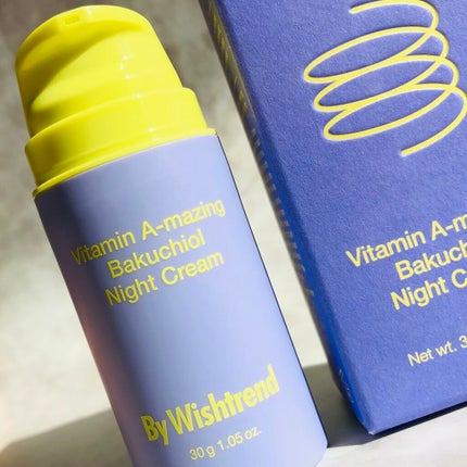 ビタミンA-mazingバクチオールナイトクリーム/By Wishtrend/フェイスクリームを使ったクチコミ(1枚目)