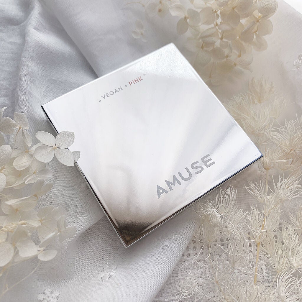 ムンユ on LIPS 「AMUSEから新しく出た新作アイシャドウパレットはキラキラシア..」(5枚目)