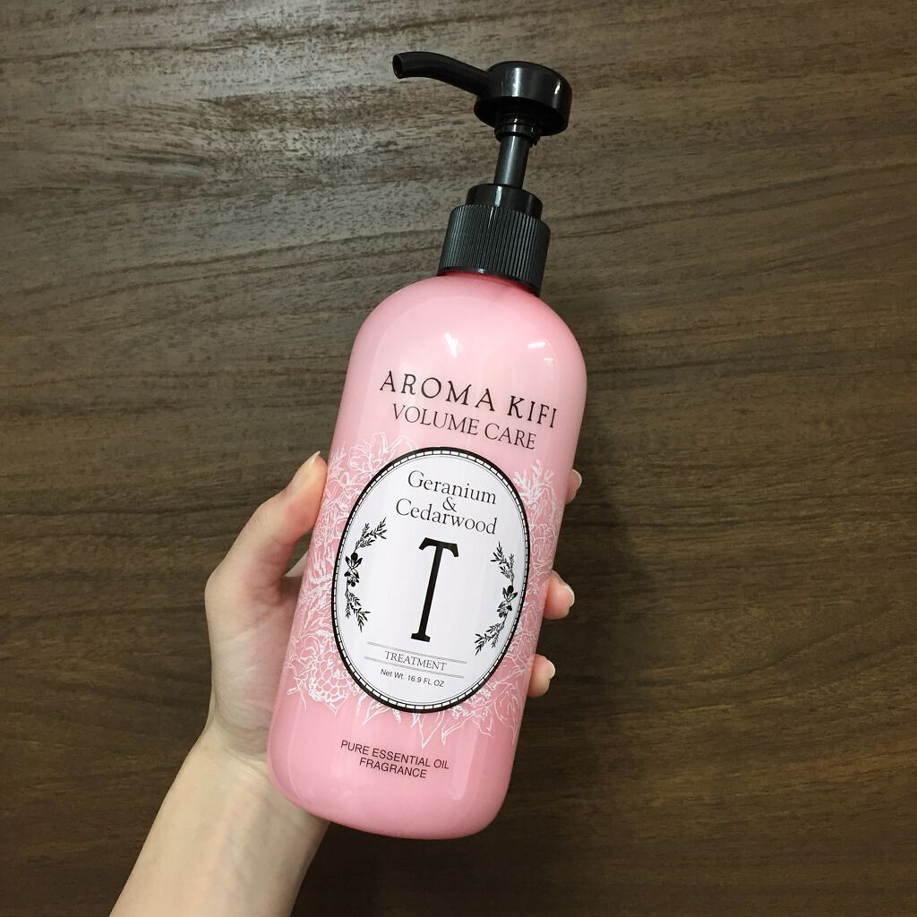 ボリュームケアシャンプー/トリートメント/AROMA KIFI/シャンプー・コンディショナーを使ったクチコミ(2枚目)