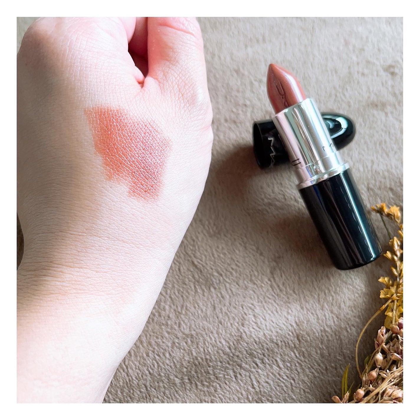 ラスターガラス リップスティック/M・A・C/口紅を使ったクチコミ(3枚目)