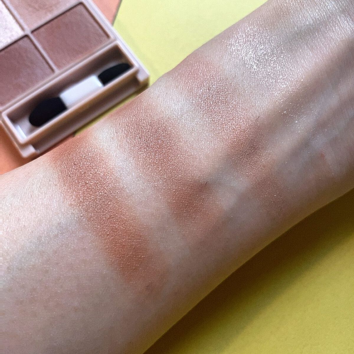 シルキースフレアイズ(マットタイプ)/キャンメイク/アイシャドウパレットを使ったクチコミ(3枚目)