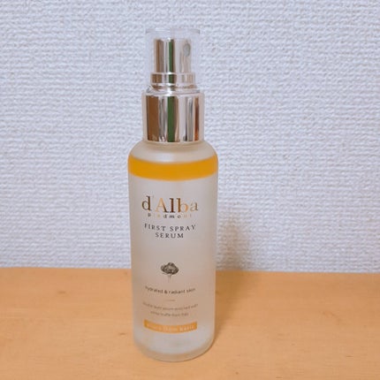 ダルバ ホワイトトリュフファーストスプレーセラム/ダルバ/ミスト状化粧水を使ったクチコミ(1枚目)