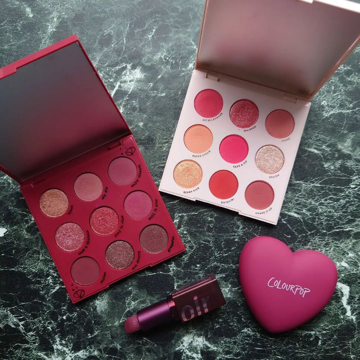 STRAWBERRY SHAKE/ColourPop/アイシャドウパレットを使ったクチコミ（3枚目）